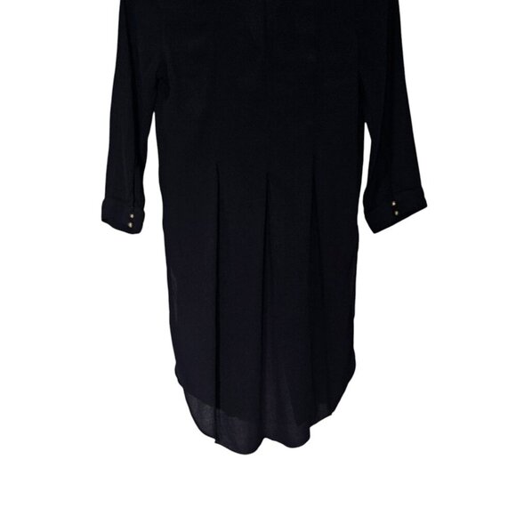 Women's - Maeve Ceycen Black Button Down Tunic, Size Small - Picture 10 of 10